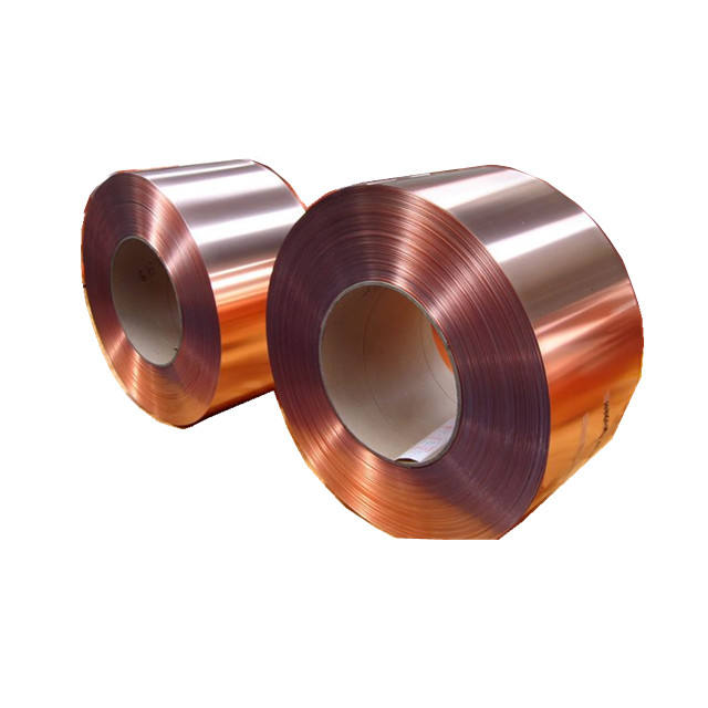 99.9% Pure Copper Coils C1100 C1200 C1020 C5191 Phosphor Bronze Decorative Earthing Copper Coil Copper Roll 