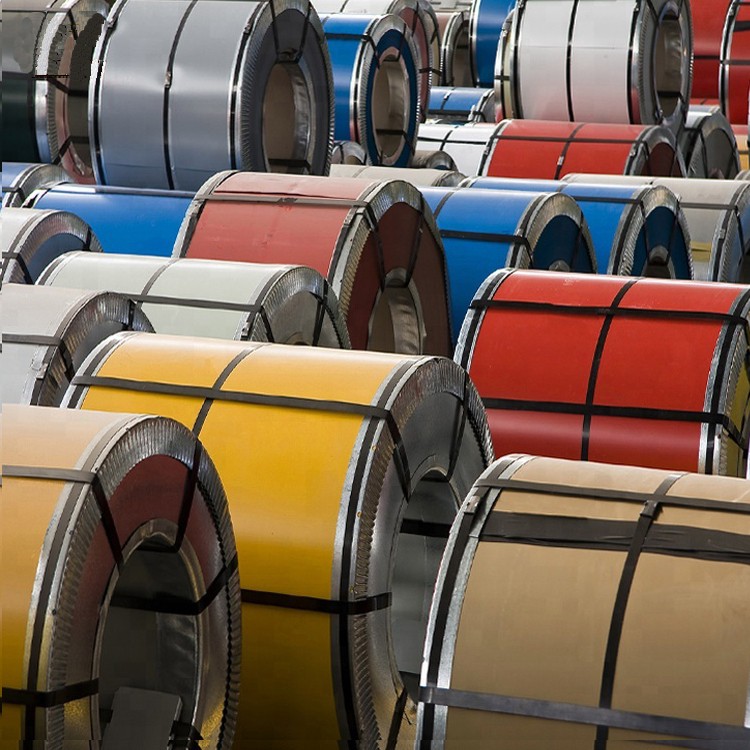 Factory Supply Color Coated Prepainted Galvanized PPGI Steel Coils 