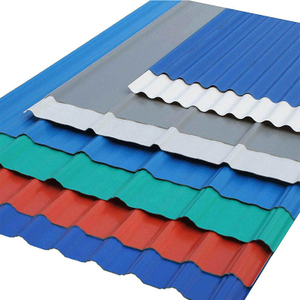 Hot Selling Factory Direct color coated corrugated steel sheet roof tiles for structure house 